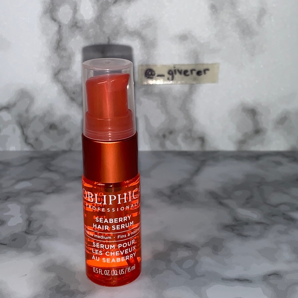 Obliphica Professional Seaberry Serum for Fine to Medium Hair